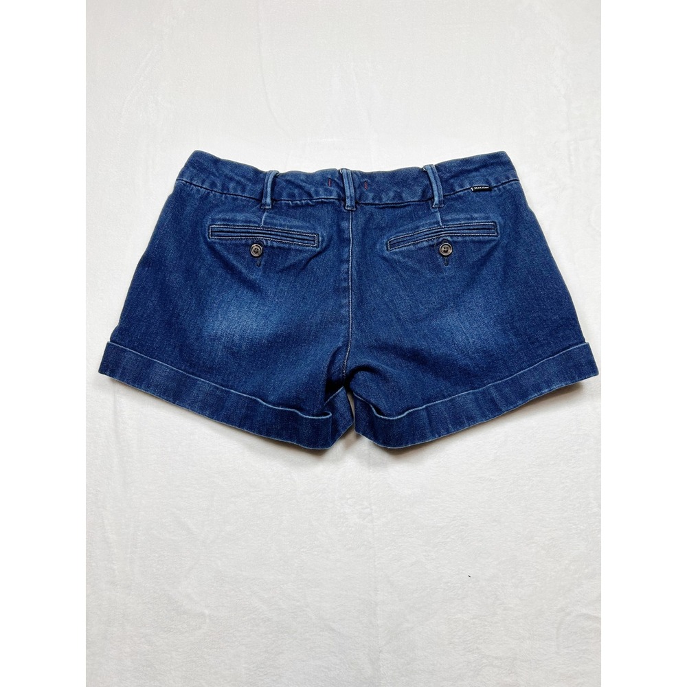Dear John Holly Rolled Cuff Denim Shorts Stretch 29 Beach Classic Preppy - Picture 7 of 8